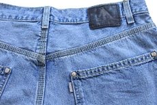 画像4: 00s メキシコ製 Levi'sリーバイス SILVERTABシルバータブ CARPENTER デニム ペインター ショートパンツ w32★ショーツ (4)