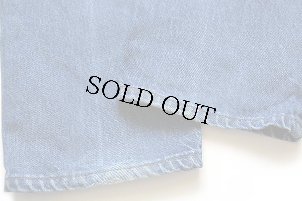 画像7: 80s USA製 Levi'sリーバイス 505 デニムパンツ w31 L34★10 (7)