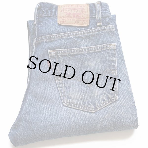00s USA製 Levi'sリーバイス 505 デニムパンツ w32 L30☆14 00s USA製 Levi'sリーバイス 505 デニムパンツ w32 L30☆14
