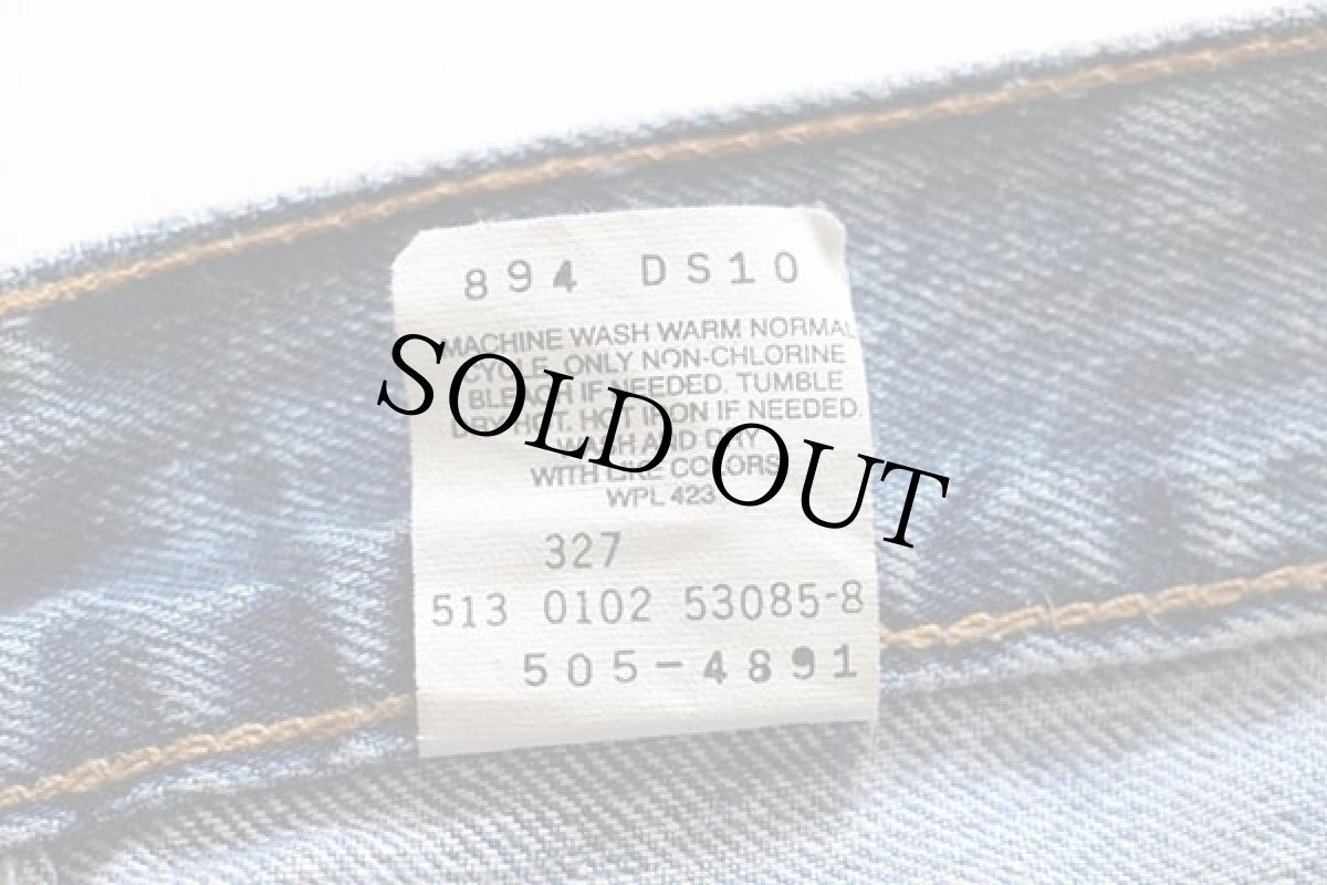 画像7: 00s USA製 Levi'sリーバイス 505 デニムパンツ w34 L32★18 (7)