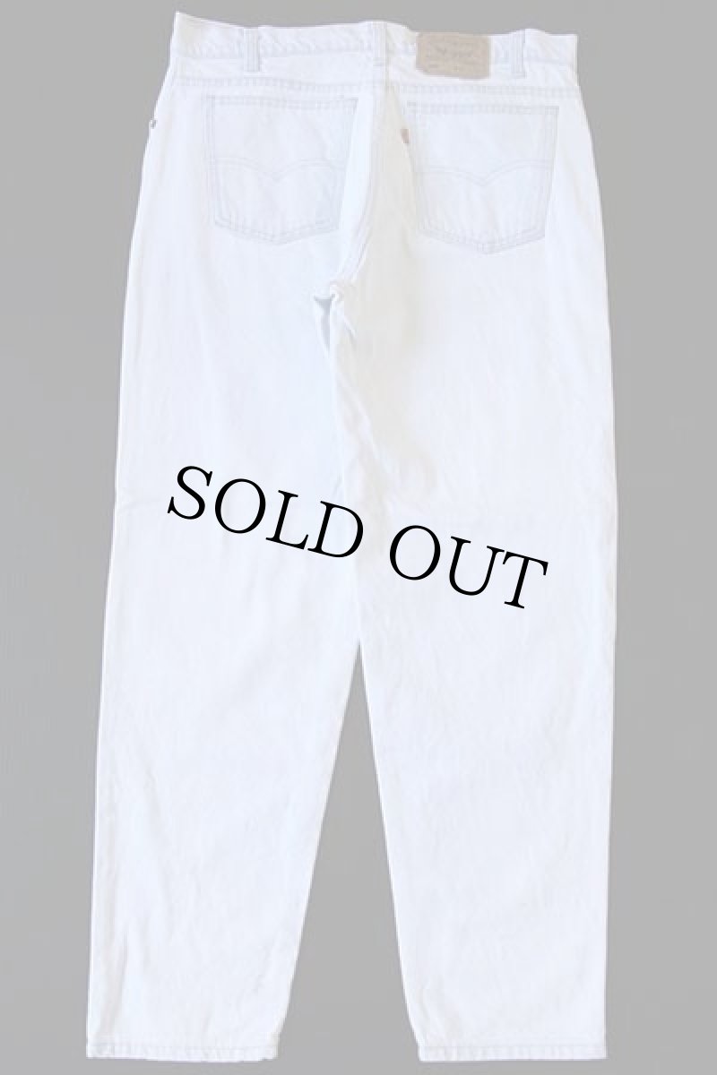 画像3: 90s USA製 Levi'sリーバイス 550 デニムパンツ アイスブルー w36 L30 (3)