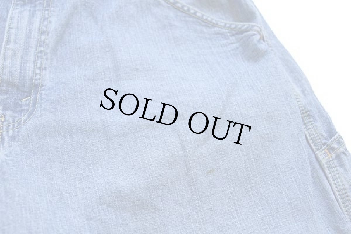 画像5: 00s メキシコ製 Levi'sリーバイス SILVERTABシルバータブ CARPENTER デニム ペインター ショートパンツ w32★ショーツ (5)