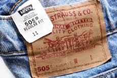 画像3: 90s USA製 Levi'sリーバイス 505 デニム ショートパンツ 11★50 ショーツ (3)