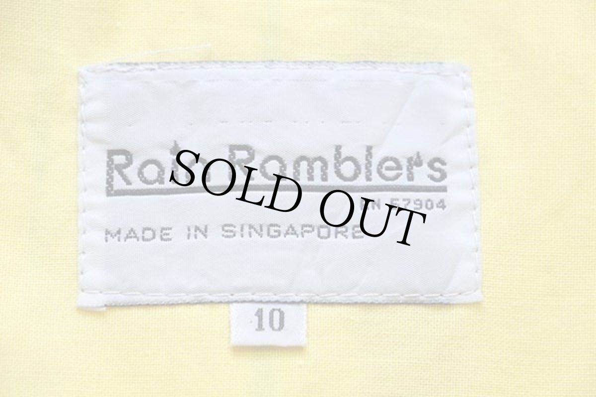 画像4: 80s Rain Ramblers コットンジャケット 黄 10 (4)