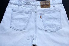 画像4: 90s USA製 Levi'sリーバイス 550 デニムパンツ アイスブルー w36 L30 (4)