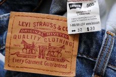 画像5: 00s カナダ製 Levi'sリーバイス 505 デニムパンツ w32 L30★23 (5)