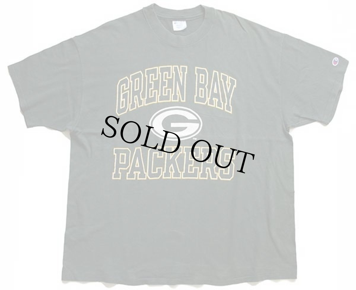画像2: 90s USA製 Championチャンピオン NFL GREEN BAY PACKERS コットンTシャツ 緑 XXL (2)