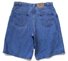 画像2: 90s USA製 Levi'sリーバイス 565 デニム ショートパンツ w36 L13★ショーツ (2)