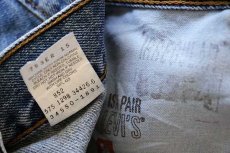 画像4: 90s USA製 Levi'sリーバイス 550 デニム ショートパンツ w33★27 ショーツ (4)