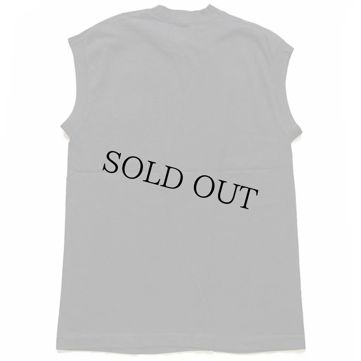 画像3: 90s USA製 BVD 無地 ノースリーブ コットン ポケットTシャツ 黒 M (3)