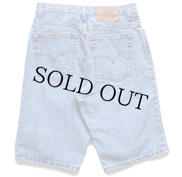 90s USA製 Levi'sリーバイス 505 デニム ショートパンツ 11☆50