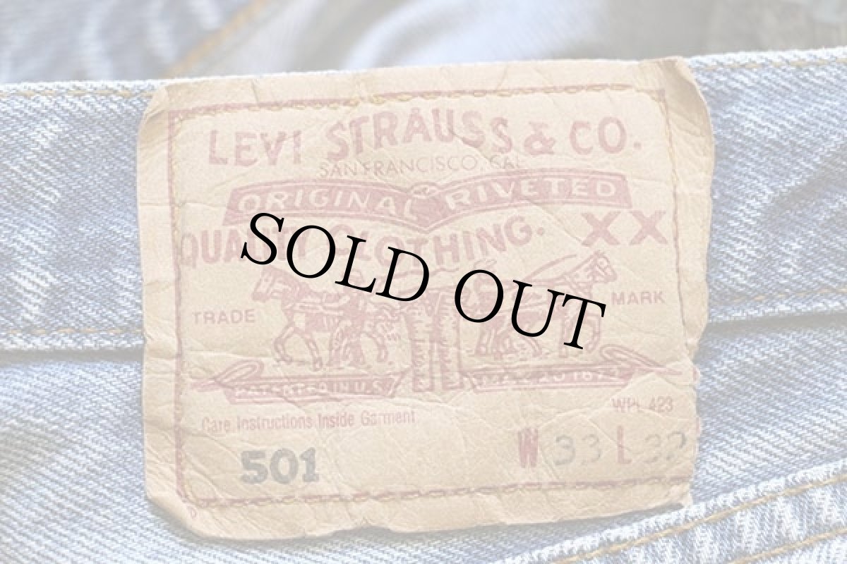 画像5: 00s ポーランド製 Levi'sリーバイス 501 デニムパンツ w33 L32★29 ユーロ (5)