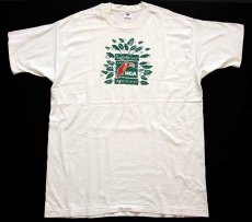 画像2: 90s USA製 Rainforest Adventure オオハシ 両面プリント コットンTシャツ 生成り XXL (2)