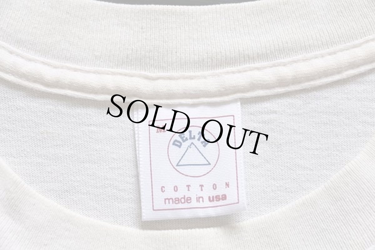 画像3: 80s USA製 Get on the Wild Side アニマル コットンTシャツ 生成り M (3)