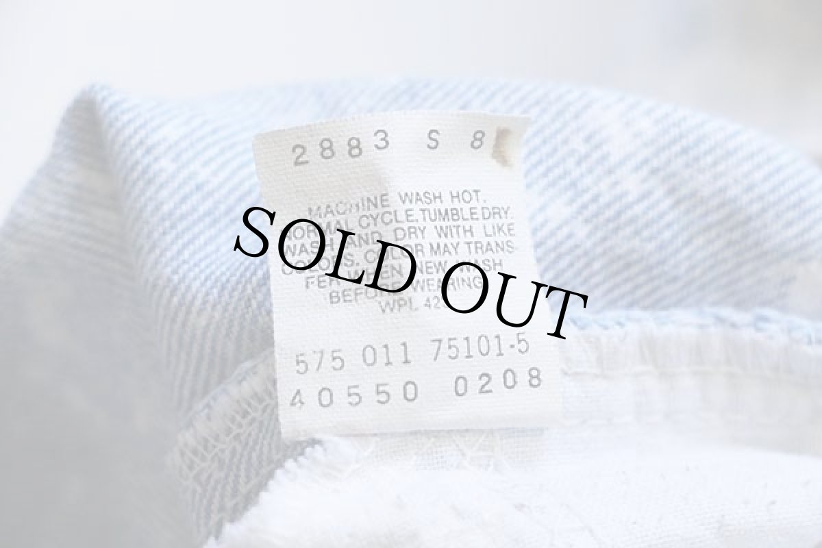 画像7: 90s USA製 Levi'sリーバイス 550 ケミカルウォッシュ デニムパンツ w34 L32★アシッド (7)