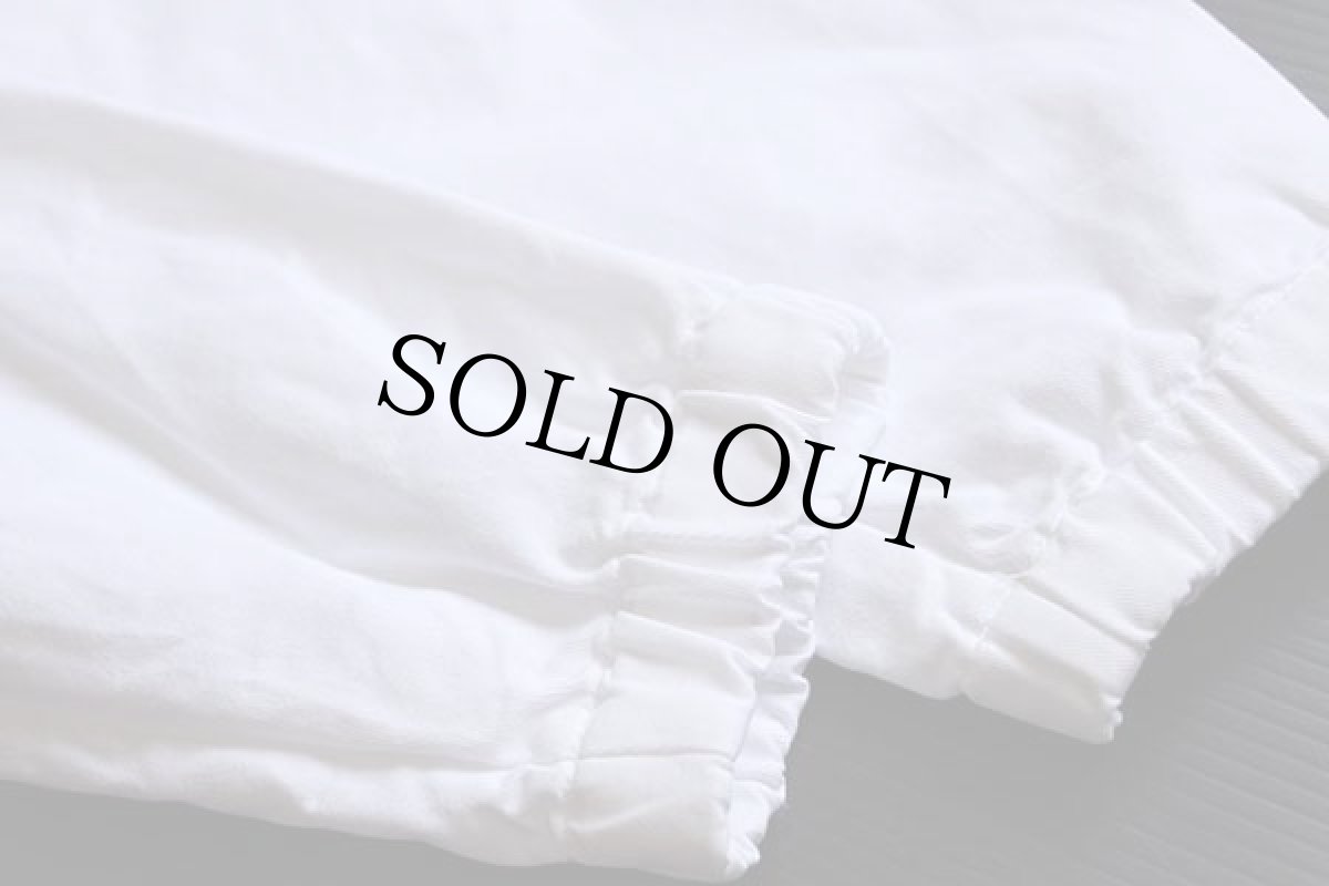 画像5: 90s ポロ ラルフローレン ワンポイント チンスト付き コットンジャケット 白 L (5)