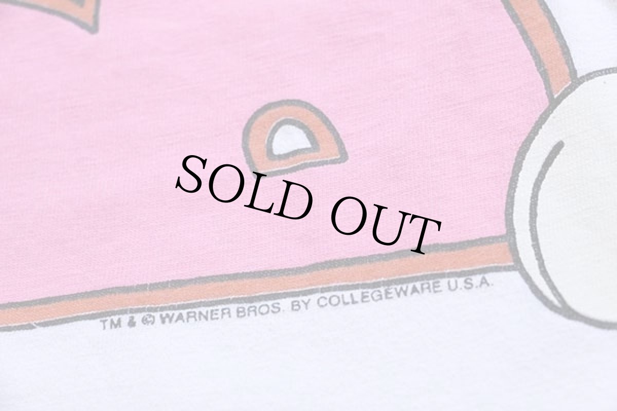 画像3: 90s WARNER BROS BUGS BUNNYバッグスバニー コットンTシャツ 白 XXXL★特大 (3)