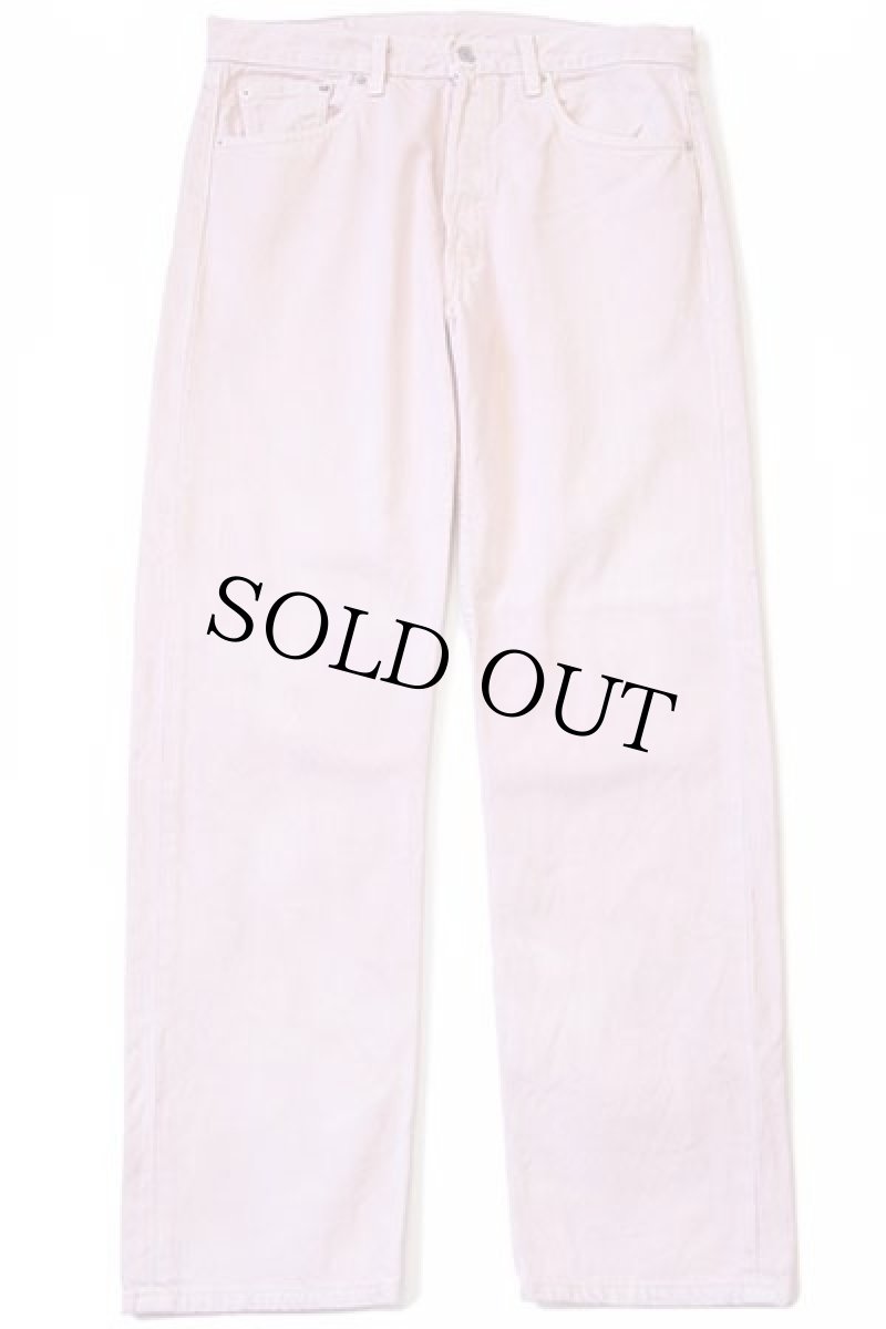 画像2: 00s USA製 Levi'sリーバイス 501 カラーデニムパンツ 後染め ピンク w34 L30 (2)