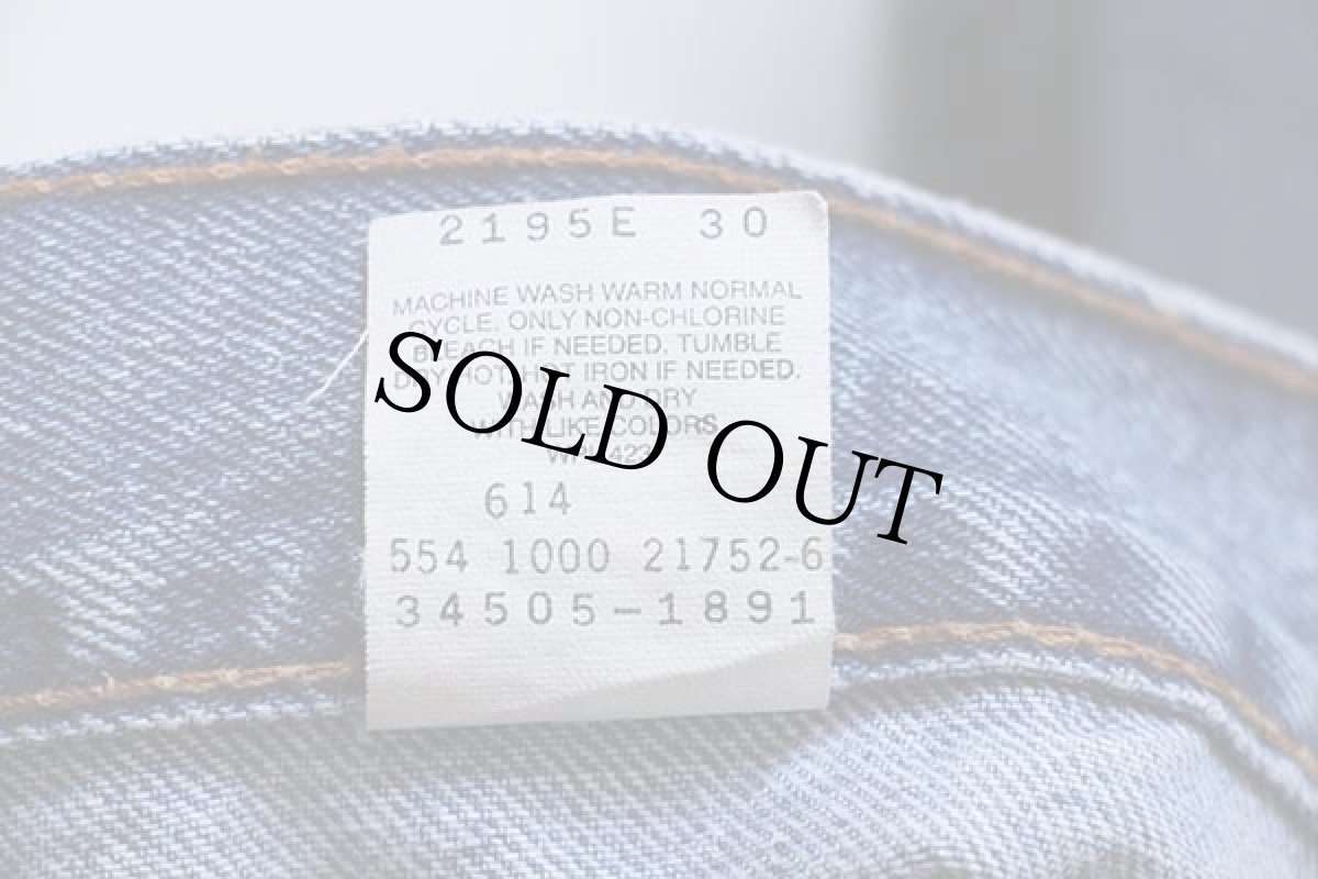 画像4: 00s USA製 Levi'sリーバイス 505 デニム ショートパンツ w36★60 ショーツ (4)