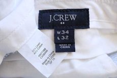 画像6: J.CREW ピンボーダー スラックス リネン×コットンパンツ w34 L32 (6)