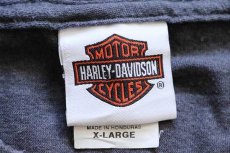 画像6: Hanes HARLEY-DAVIDSON ハーレー ダビッドソン DUDLEY PERKINS ダートトラック 両面プリント Tシャツ グレー XL (6)