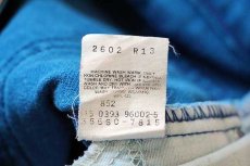 画像5: 90s USA製 Levi'sリーバイス 560 カラーデニム ショートパンツ オーシャンブルー w33★ショーツ (5)