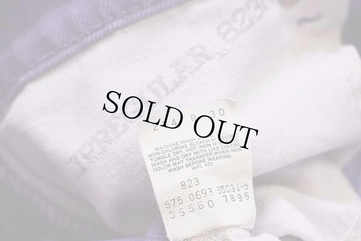 画像4: 90s USA製 Levi'sリーバイス 560 カラーデニム ショートパンツ 紫 w30★ショーツ (4)