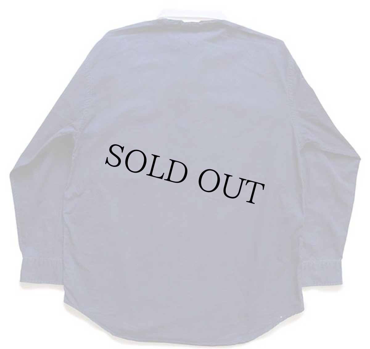 画像2: 90s TOMMY HILFIGERトミーヒルフィガー ワンポイント パネル切り替え プルオーバー コットンシャツ (2)