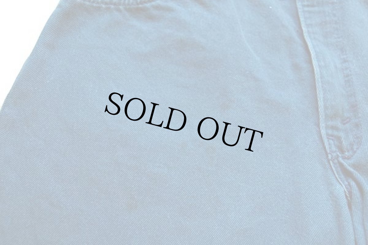 画像6: 90s USA製 Levi'sリーバイス 560 カラーデニム ショートパンツ オーシャンブルー w33★ショーツ (6)