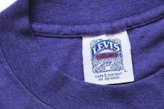 画像5: 90s USA製 Levi'sリーバイス 501 BUTTON YOUR SHORTS Tシャツ 杢パープル L (5)