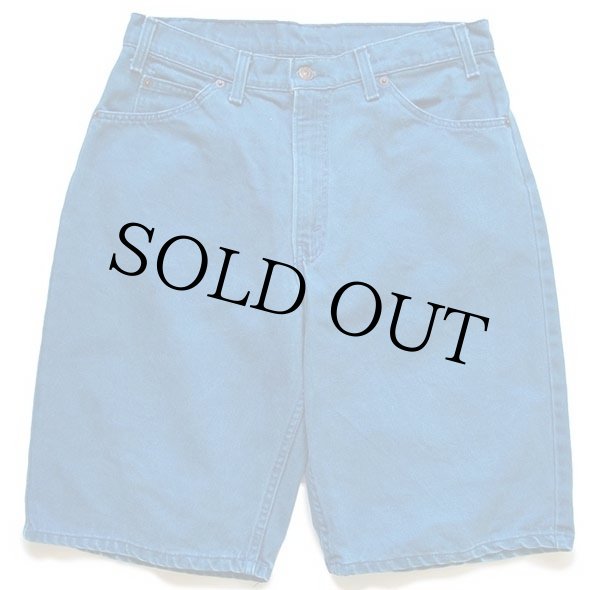90s USA製 Levi'sリーバイス 560 カラーデニム ショートパンツ 90s USA製 Levi'sリーバイス 560 カラーデニム ショートパンツ