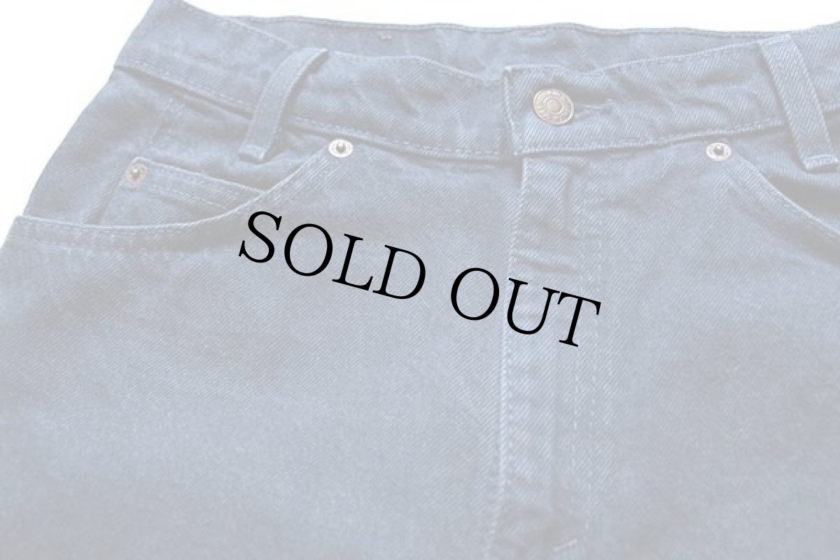 画像3: 90s USA製 Levi'sリーバイス 550 カラーデニム ショートパンツ 後染め 紺 w30★53 ショーツ (3)