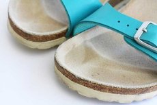 画像7: ドイツ製 BIRKENSTOCKビルケンシュトック Brasilブラジル ターコイズ 36★サンダル (7)