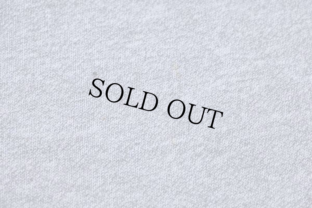 画像6: 70s USA製 Championチャンピオン BUCKSPORT HIGH 64 三段中抜き 染み込みプリント 88/12 Tシャツ 杢グレー M (6)