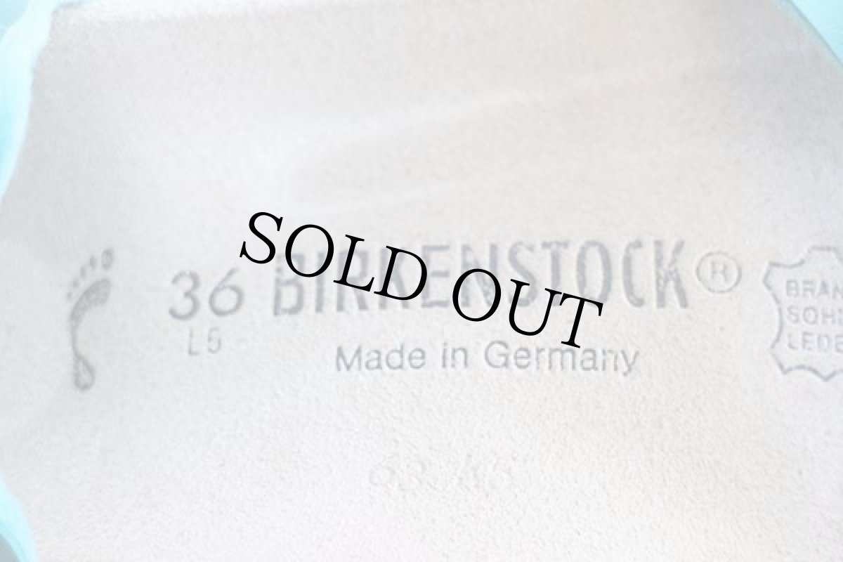 画像5: ドイツ製 BIRKENSTOCKビルケンシュトック Brasilブラジル ターコイズ 36★サンダル (5)