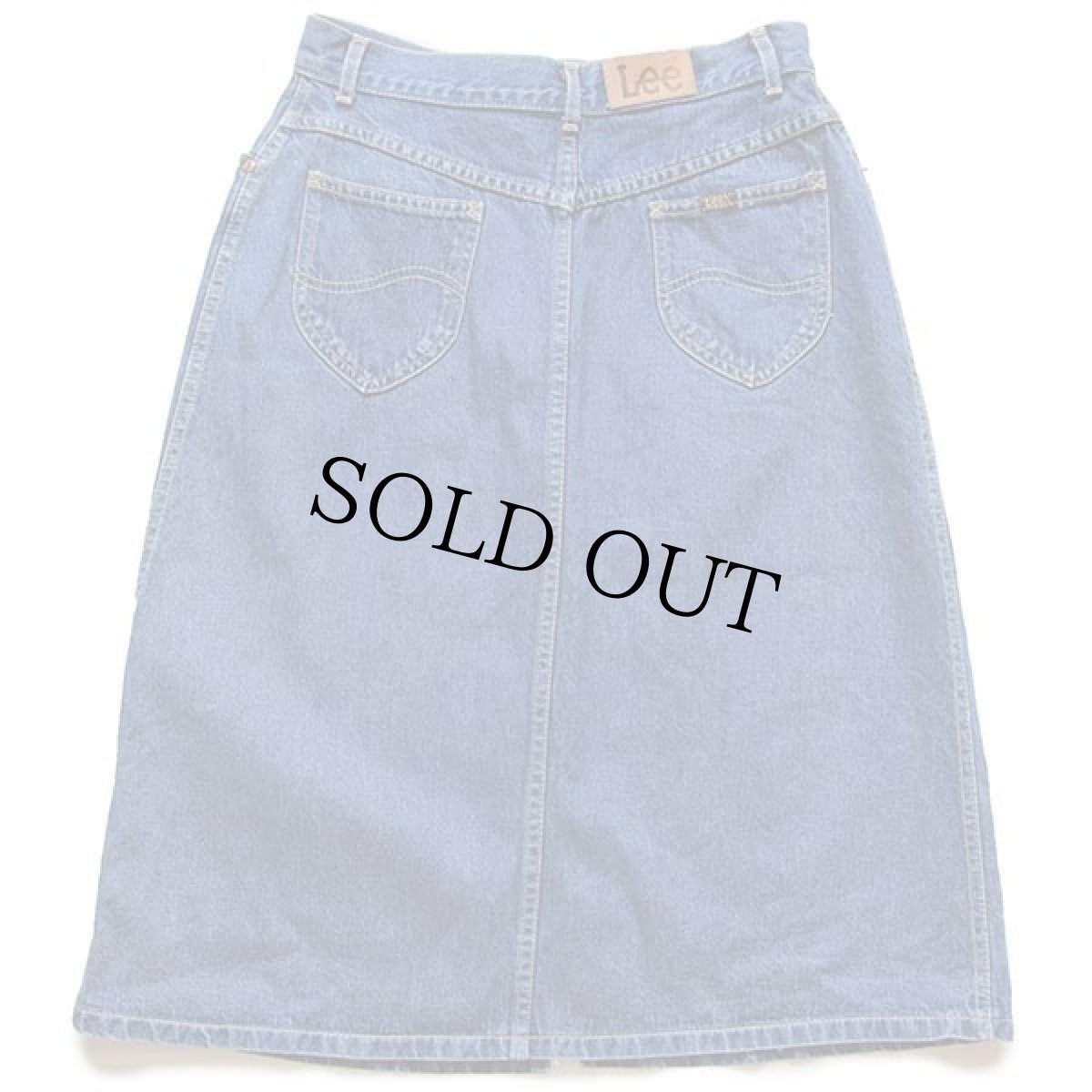 画像2: 90s USA製 Leeリー デニムスカート 12 (2)