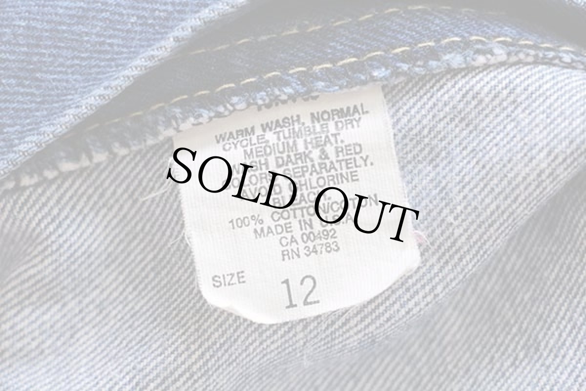 画像3: 90s USA製 Leeリー デニムスカート 12 (3)