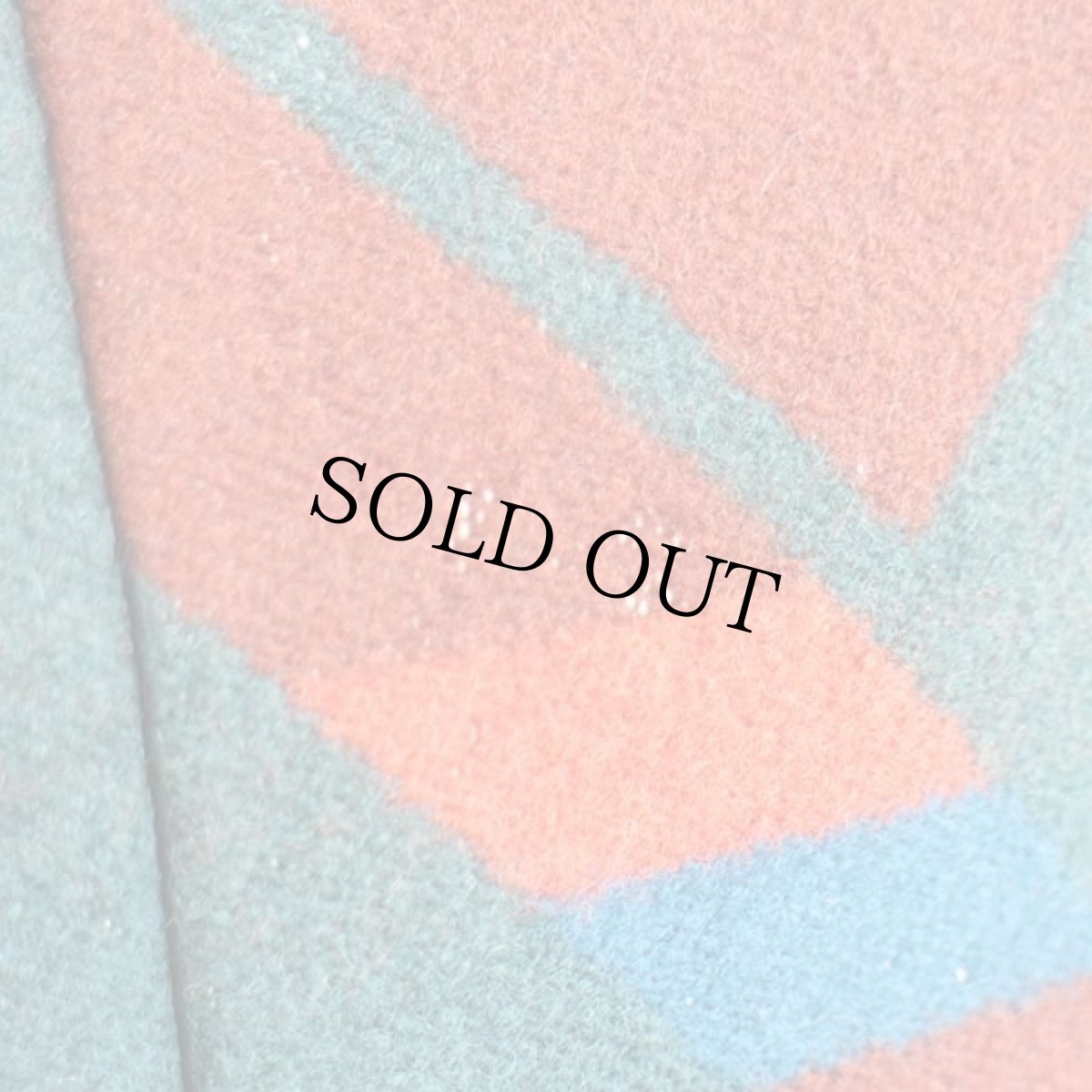 画像10: 80s USA製 PENDLETONペンドルトン ネイティブ柄 ボトムレザー ウール ブランケット ワンショルダーバッグ (10)