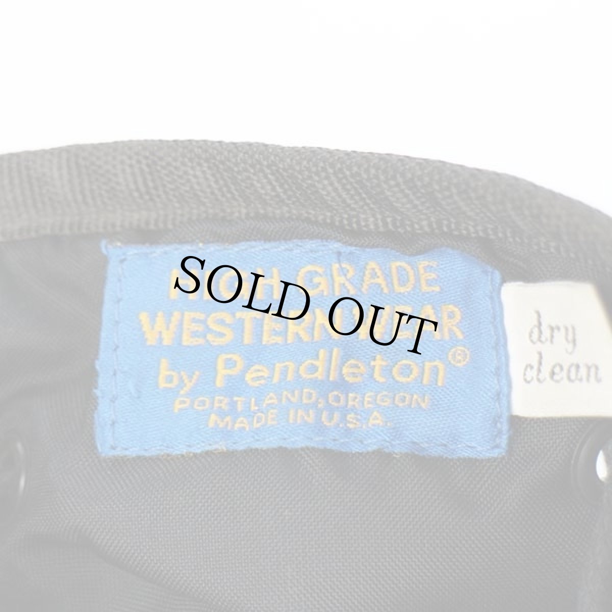 画像6: 80s USA製 PENDLETONペンドルトン ネイティブ柄 ボトムレザー ウール ブランケット ワンショルダーバッグ (6)