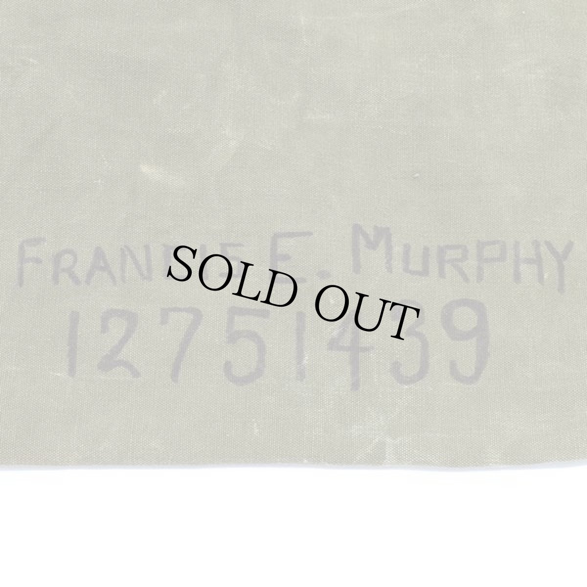 画像7: 60s 米軍 US ステンシル キャンバス ダッフルバッグ オリーブドラブ (7)