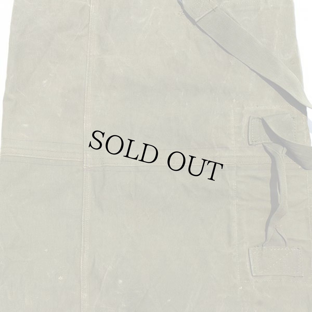 画像7: 50s 米軍 U.S. ステンシル キャンバス ダッフルバッグ オリーブ (7)