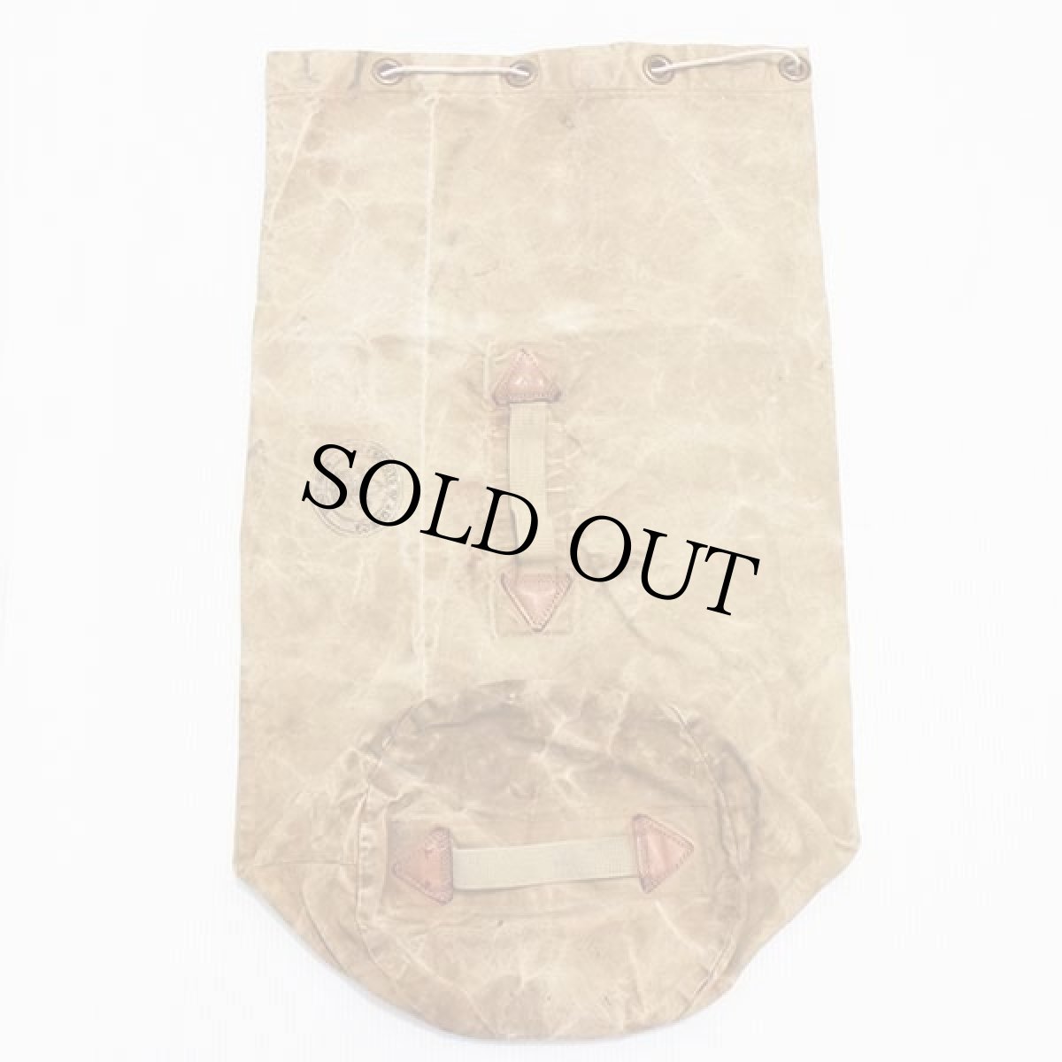 画像2: 50s BSA ボーイスカウト キャンバス ダッフルバッグ カーキ (2)