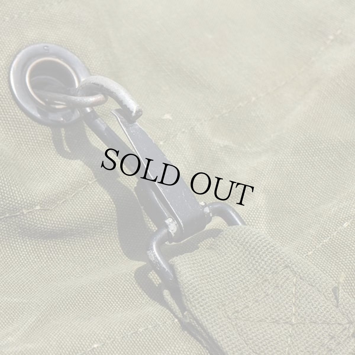 画像5: 50s 米軍 U.S. ステンシル キャンバス ダッフルバッグ オリーブ (5)