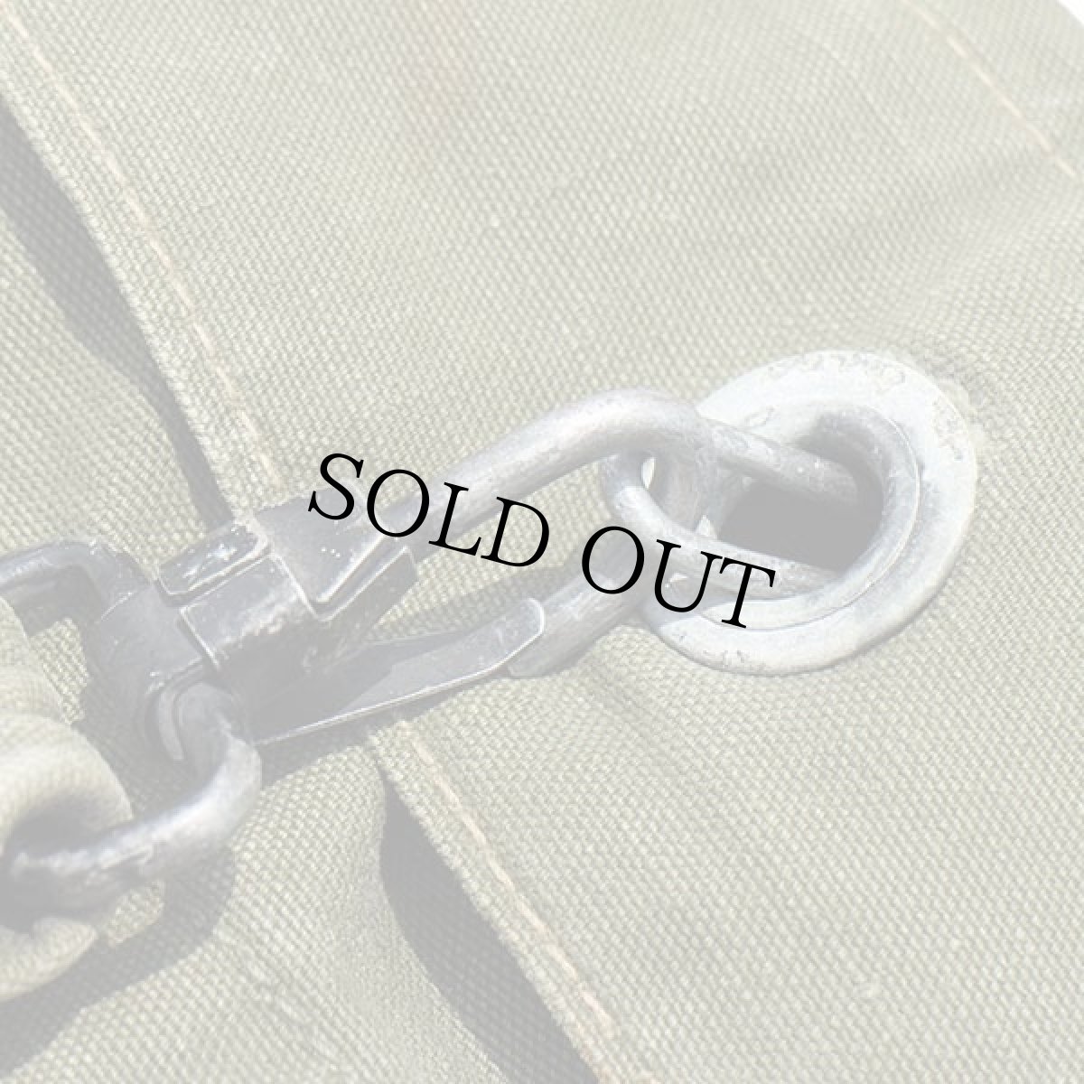 画像6: 40s 米軍 U.S. ステンシル キャンバス ダッフルバッグ オリーブドラブ (6)