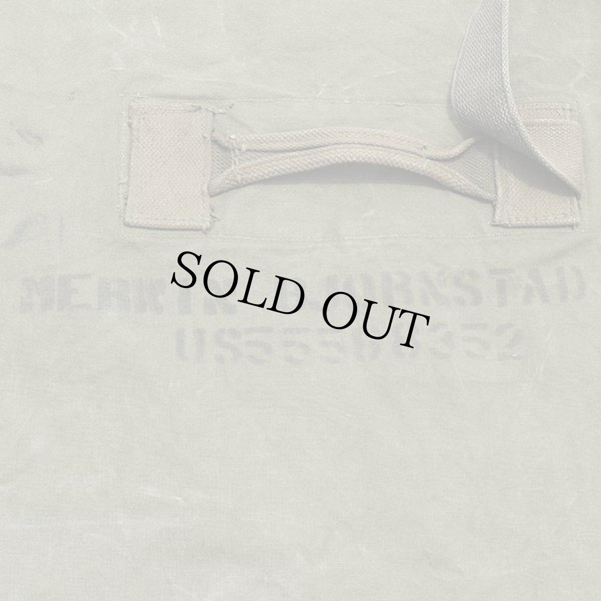 画像4: 60s 米軍 U.S. ステンシル キャンバス ダッフルバッグ オリーブドラブ (4)