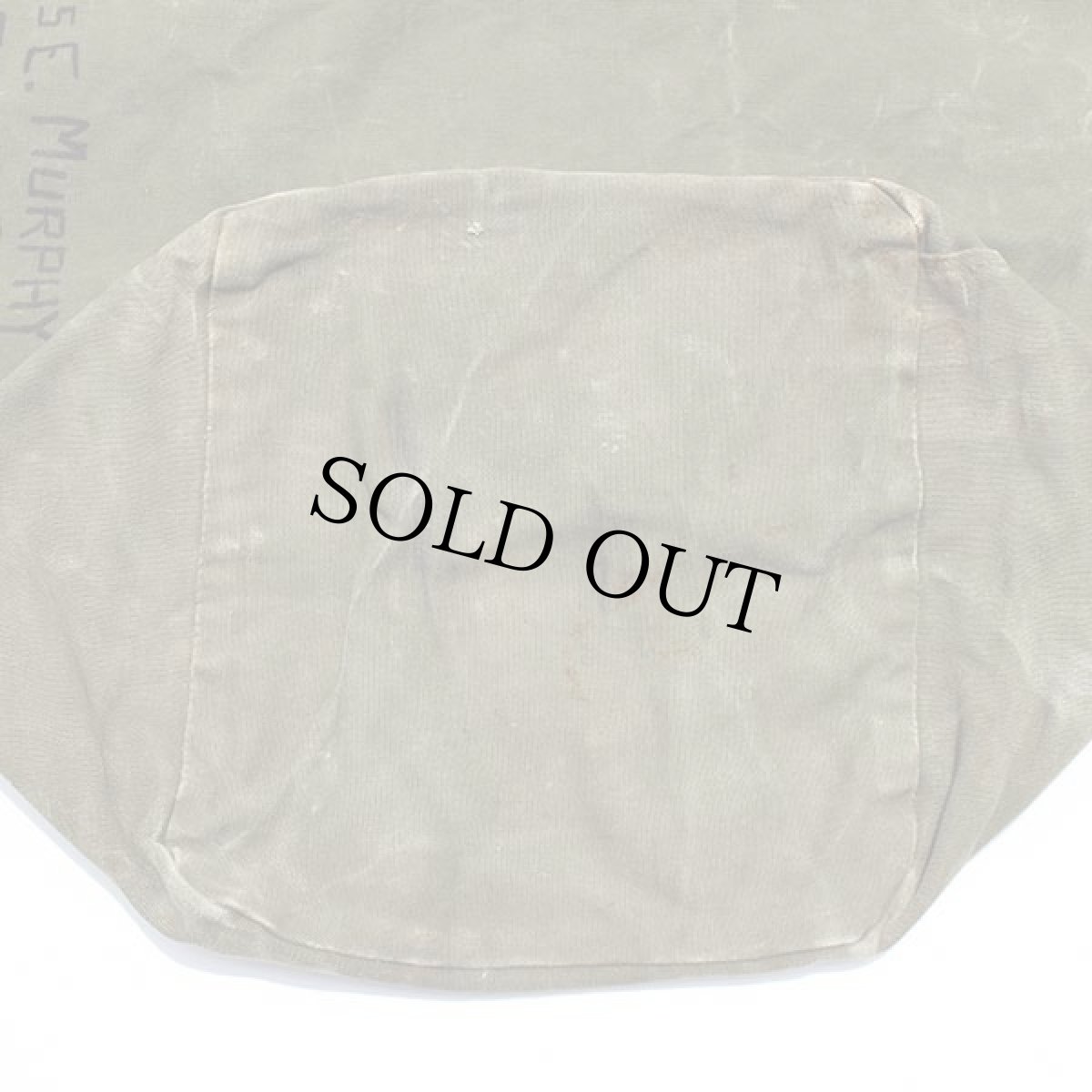 画像9: 60s 米軍 US ステンシル キャンバス ダッフルバッグ オリーブドラブ (9)