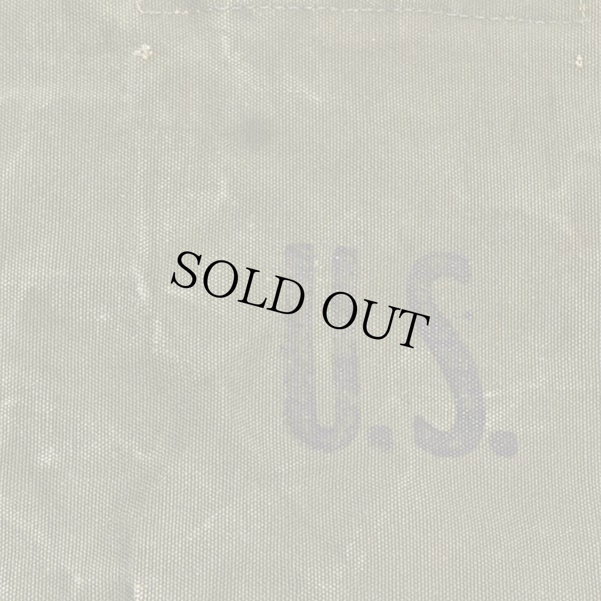 画像3: 50s 米軍 U.S. ステンシル キャンバス ダッフルバッグ オリーブ (3)