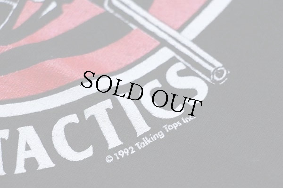 画像3: 90s USA製 S.W.A.T. コットンTシャツ 黒 XL (3)