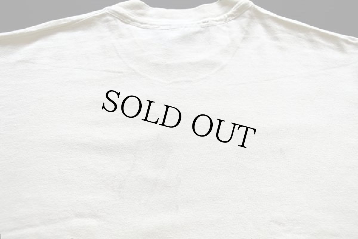 画像5: 80s USA製 Hanes Arizona キャット ウエスタン アート コットンTシャツ クリーム L (5)