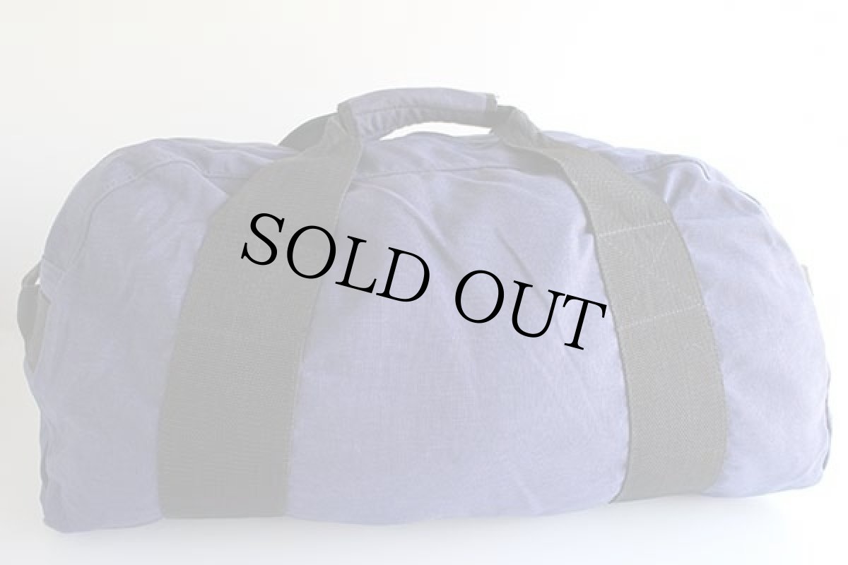 画像2: 80s EddieBauerエディーバウアー ナイロン ダッフルバッグ ナス紺 (2)